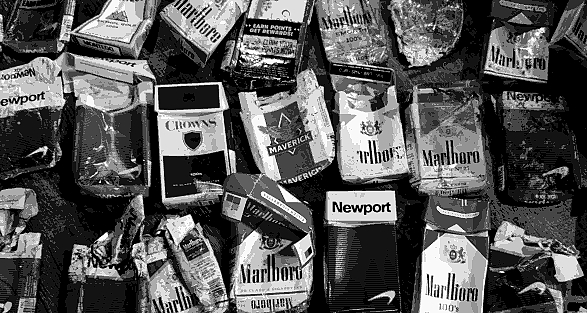 cigarette packs
